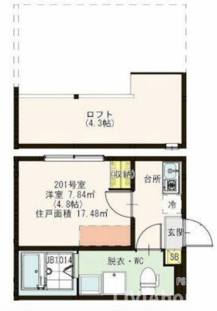 葛飾区鎌倉３丁目のアパートの間取り