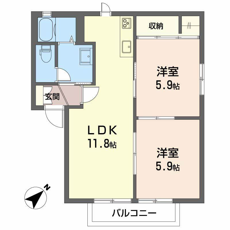 プリマヴェラの間取り