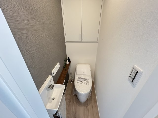 【トイレ】 | 今津久寿川町新築戸建 | シンプルで使いやすいトイレです