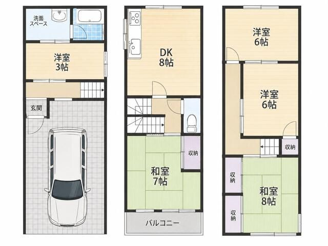 寝屋川市高柳戸建