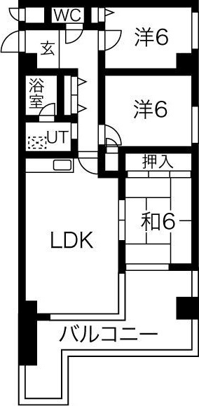 アーバンハイム守口の間取り