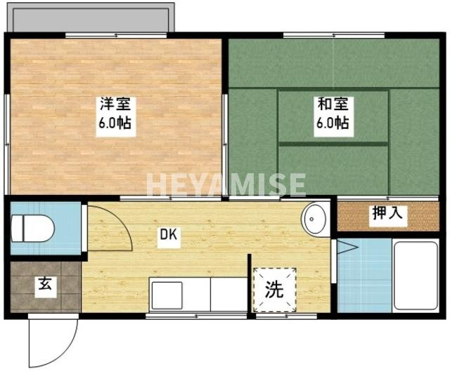 シャルム南山手の間取り