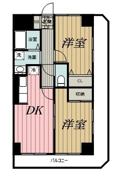 comodo Amajiの間取り