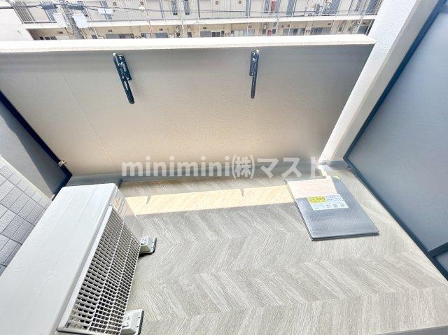ファーストフィオーレ　グランフォートのバルコニー|※別号室参考写真