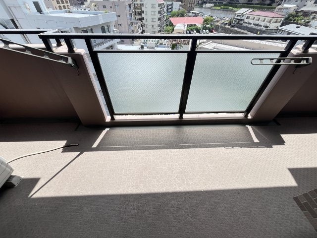 ライオンズプラザ北松戸のバルコニー