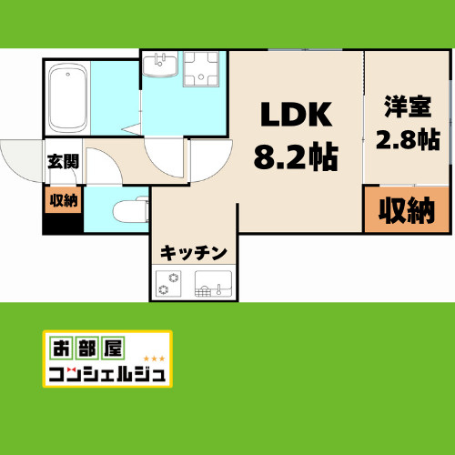 quador今池EAST(クアドールイマイケイースト)の間取り