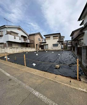 【土地】鶴ヶ島市脚折建築条件無し売地