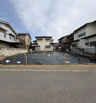 【土地】鶴ヶ島市脚折建築条件無し売地の外観|陽当り良好です☆