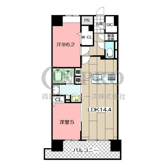 【間取り】 | THE SQUARE・Royal Terrace