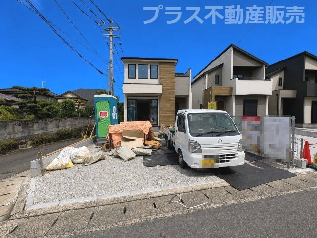 【外観】 | 福岡市南区鶴田2丁目6期　1号棟（全4区画）【仲介手数料無料・0円】 | 建築中の物件は、お近くのモデルハウスも一緒にご覧頂けます。