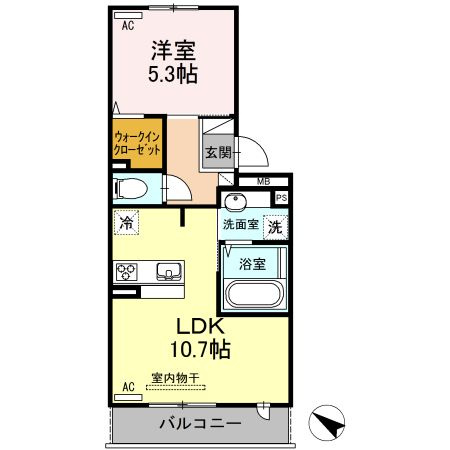 シェラール・インターの間取り