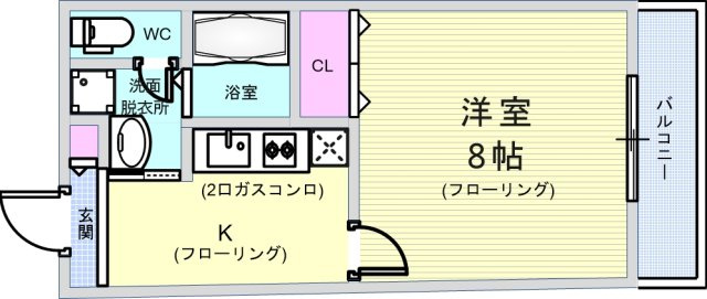 アンプルールフィギュールの間取り