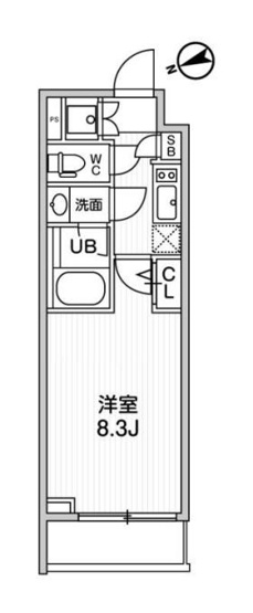 【間取り】 | ＴＡＳＵＫＩ　ＲＩＣＨＥＳＳＥ　ＫＡＭＡＴＡ | 間取り図