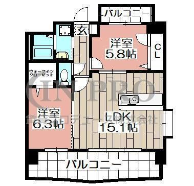 【間取り】 | ＬＥ　ＧＲＡＮＤ　ＣＲＵ