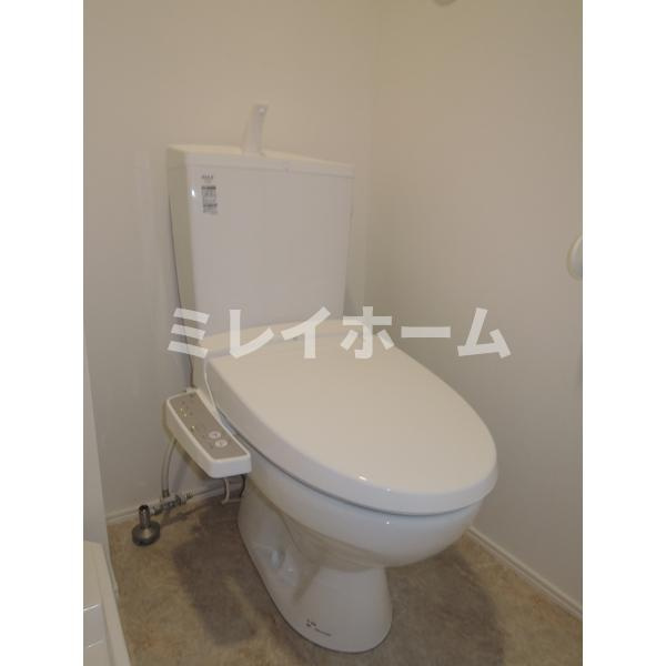 リッシェル平和島のトイレ