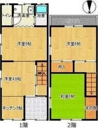 平池町テラスの間取り