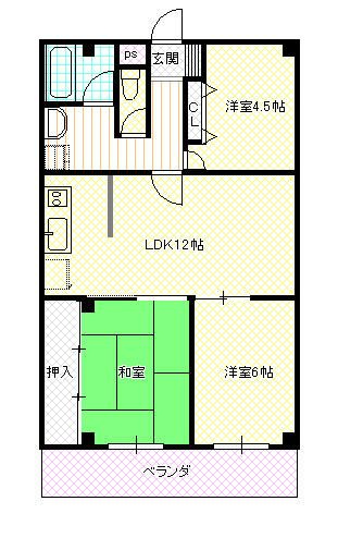 サニーコート山本の間取り