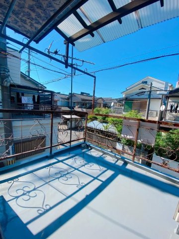 寝屋川市豊里町テラスのバルコニー