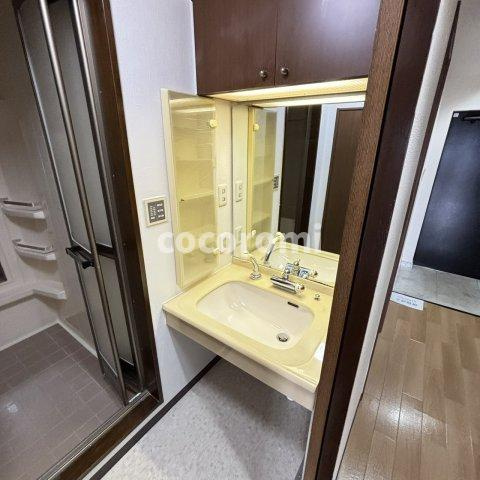 ふぁみーゆ寝屋川セントラルパークＡ棟の洗面所