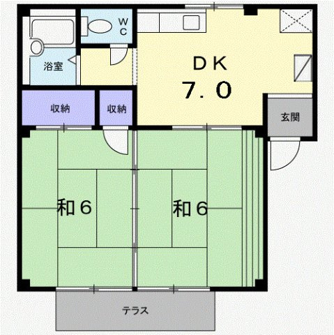 サンヒルズ　あゆむの間取り|間取図