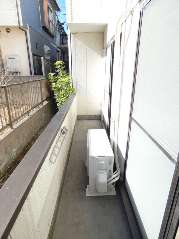 ウェルストーンハイツのバルコニー