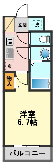 SPコート亀有の間取り