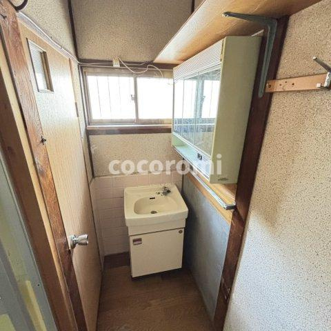 河北中町テラスの洗面所