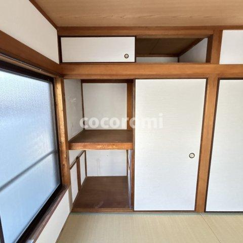 枚方市藤阪元町貸家の収納