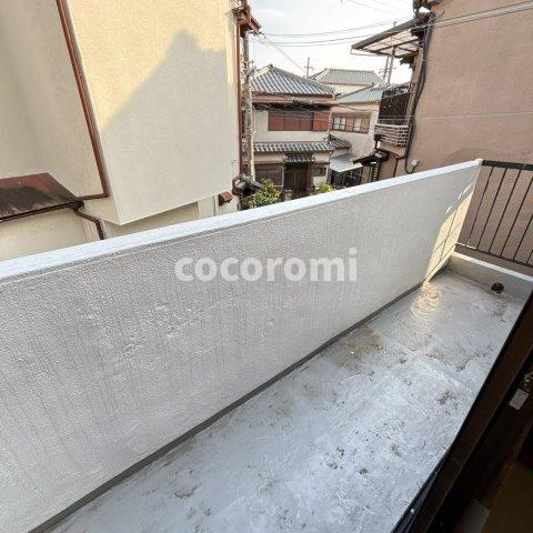 枚方市藤阪元町貸家のバルコニー
