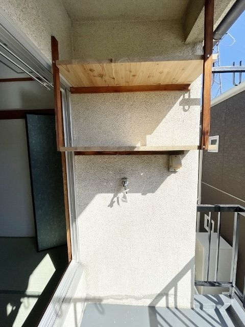 大池町テラスのバルコニー