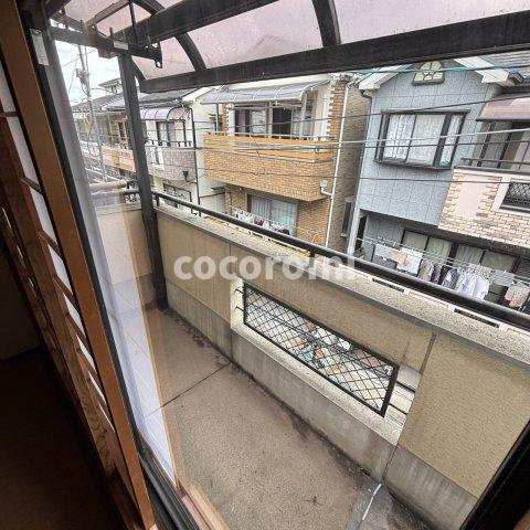 枚方市出口戸建のバルコニー