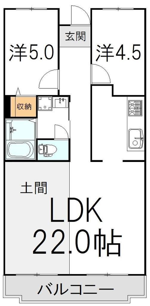 ガーデンフォレスト柏の葉キャンパスの間取り
