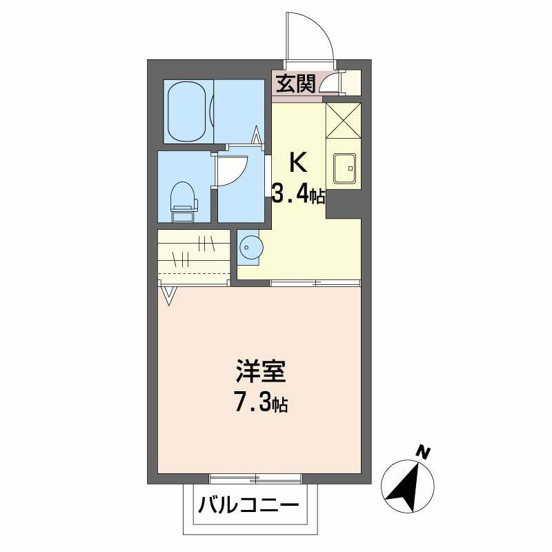 Ｃｏｚｙ Ｃｏｕｒｔの間取り