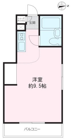 グリーンコート四谷の間取り