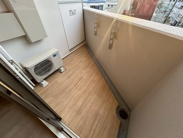 セレニテ福島アリアのバルコニー