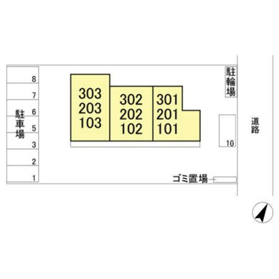 【区画図】 | Ｄ-ｒｏｏｍ与野公園 Ｒｏｓｅ Ｐａｒｋ