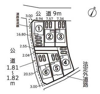  | 【名古屋市守山区瀬古東3丁目1735−1新築戸建3号棟】仲介手数料無料！瀬古小学校・守山西中学校