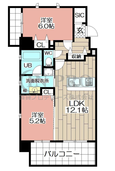 【間取り】 | THE SQUARE Urban Residence