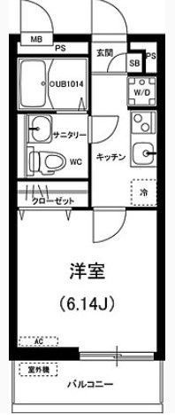 リブリ・カシオペアの間取り