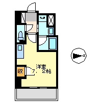 スクエア・アパートメントの間取り