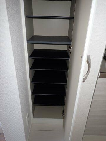 ボヌールメゾンＡの収納|こまごまとしたものを収納できそうですね