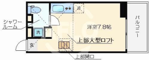 是空NAMBA NISHIの間取り|是空難波西　間取り