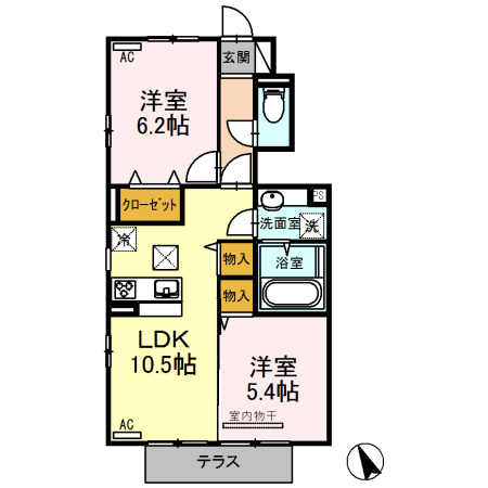 【間取り】 | ソディスファーレ