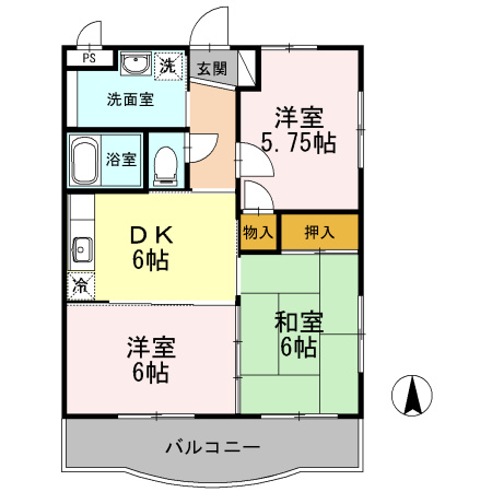 【間取り】 | 恵比寿ガーデンⅡ