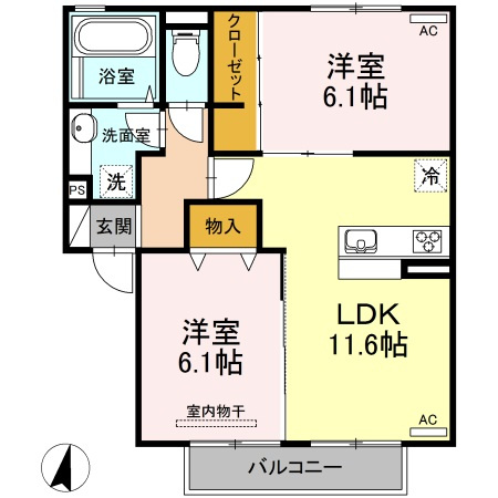 【間取り】 | ボン・ボヌール