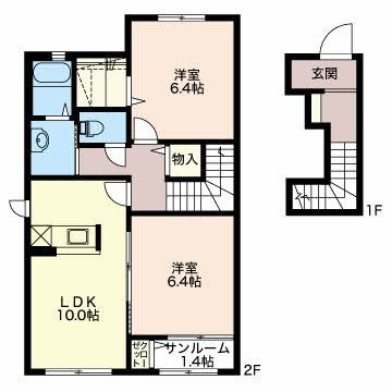 シャーメゾン秀光の間取り