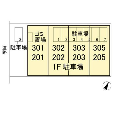 【区画図】 | ソレイユ上町