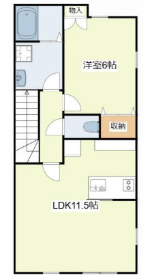 メゾンルーエの間取り