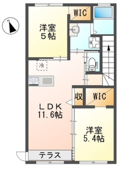 【仲介手数料：50％OFF】対象物件！の間取り