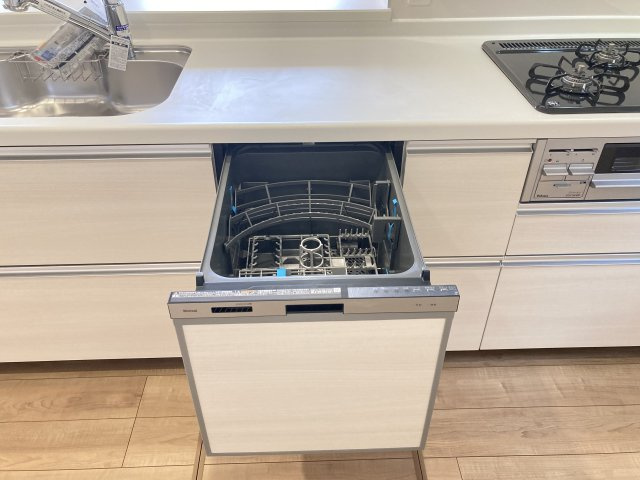 ブルーミングガーデン前橋市女屋町　５号棟の設備|【イメージ画像】食器洗い乾燥機付きで家事も時短に！